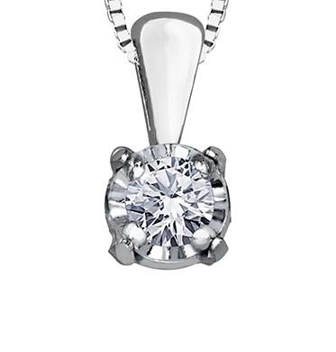 Illusion Diamond Solitaire - Fifth Avenue Jewellers