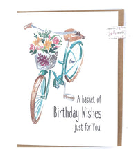 Load image into Gallery viewer, Joyfully Created &quot;A Basket Of Birthday Wishes...&quot; Card - Fifth Avenue Jewellers
