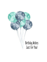 Load image into Gallery viewer, Joyfully Created &quot;Birthday Wishes Just For You!&quot; Card - Fifth Avenue Jewellers
