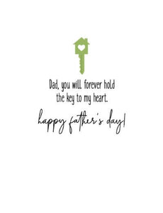 Joyfully Created "Dad, You Will Forever..." Father's Day Card - Fifth Avenue Jewellers