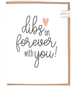 Joyfully Created "Dibs On Forever With You" Card - Fifth Avenue Jewellers