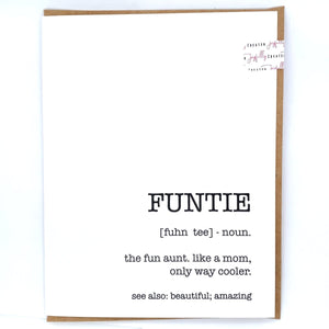 Joyfully Created "Funtie" Card - Fifth Avenue Jewellers