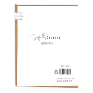 Joyfully Created "Happy Birthday" Wildflowers Card - Fifth Avenue Jewellers