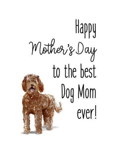 Joyfully Created "Happy Mother's Day To The Best Dog Mom Ever!" Card - Fifth Avenue Jewellers