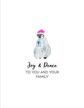 Load image into Gallery viewer, Joyfully Created &quot;Joy &amp; Peace&quot; Christmas Card - Fifth Avenue Jewellers
