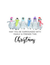 Load image into Gallery viewer, Joyfully Created&quot; May You Be Surrounded With Family &amp; Friends This Christmas&quot; Card - Fifth Avenue Jewellers
