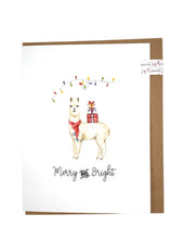 Load image into Gallery viewer, Joyfully Created &quot;Merry And Bright&quot; Christmas Card - Fifth Avenue Jewellers
