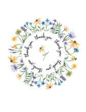 Load image into Gallery viewer, Joyfully Created &quot;Thank You&quot; Flower Circle Card - Fifth Avenue Jewellers
