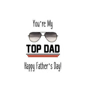 Load image into Gallery viewer, Joyfully Created &quot;Top Dad&quot; Father&#39;s Day Card - Fifth Avenue Jewellers
