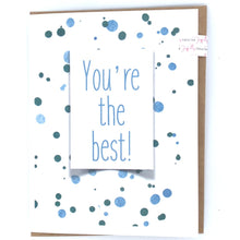 Load image into Gallery viewer, Joyfully Created &quot;You&#39;re The Best&quot; Card - Fifth Avenue Jewellers
