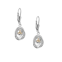 Load image into Gallery viewer, Keith Jack Celtic Cradle Of Life Drop Earrings - Fifth Avenue Jewellers
