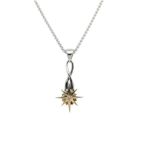 Keith Jack Compass Star Pendant - Fifth Avenue Jewellers