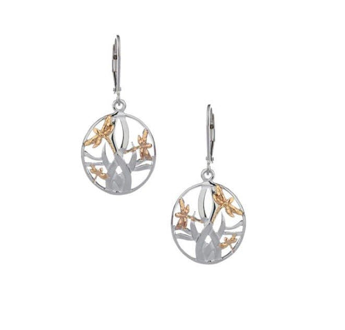 Keith Jack Dragonfly In Reeds Earrings - Fifth Avenue Jewellers