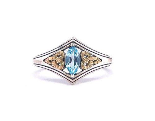 Keith Jack Marquise Trinity Ring - Fifth Avenue Jewellers