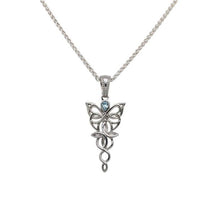 Load image into Gallery viewer, Keith Jack Petite Silver Butterfly Necklace - Fifth Avenue Jewellers
