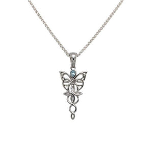Keith Jack Petite Silver Butterfly Necklace - Fifth Avenue Jewellers