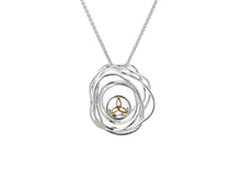 Load image into Gallery viewer, Keith Jack Sterling Silver and 10k Yellow Gold Celtic Cradle of Life Pendant - Fifth Avenue Jewellers
