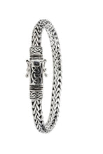 Load image into Gallery viewer, Keith Jack Sterling Silver Dragon Weave Bracelet - Fifth Avenue Jewellers

