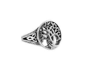 Keith Jack Tree Of Life Ring In Sterling Silver - Fifth Avenue Jewellers