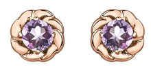 Load image into Gallery viewer, Lilac Amethyst Stud Earrings - Fifth Avenue Jewellers
