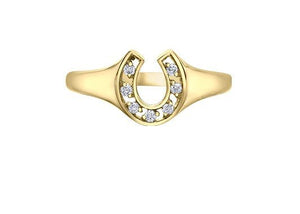 Lucky Horseshoe Ring - Fifth Avenue Jewellers