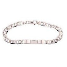 Load image into Gallery viewer, Marine Link ID Bracelet In Sterling Silver - Fifth Avenue Jewellers
