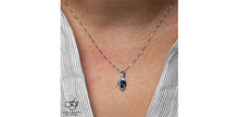 Load image into Gallery viewer, Marquise Sapphire And Diamond Necklace - Fifth Avenue Jewellers
