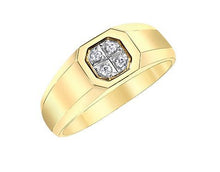 Load image into Gallery viewer, Mens Four Stone Diamond Ring - Fifth Avenue Jewellers
