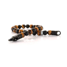 Load image into Gallery viewer, Mens Multi Stone Bead Bracelet - Fifth Avenue Jewellers
