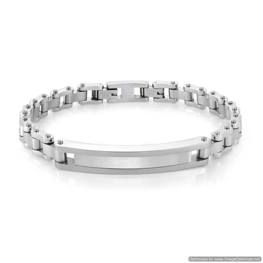 Mens Rolex-Bike ID Bracelet SMB402 - Fifth Avenue Jewellers