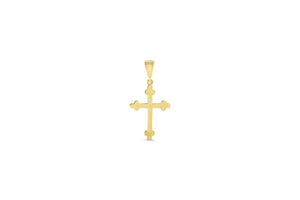 Mini Faith Byzantine Cross - Fifth Avenue Jewellers