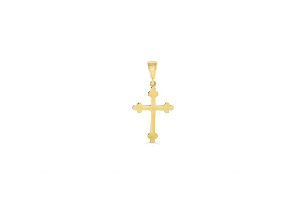 Mini Faith Byzantine Cross - Fifth Avenue Jewellers