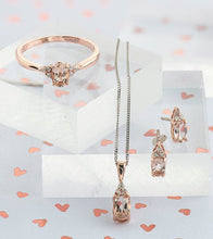 Load image into Gallery viewer, Morganite And Diamond Ring In Rose Gold - Fifth Avenue Jewellers
