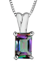 Load image into Gallery viewer, Mystic Topaz Pendant Necklace - Fifth Avenue Jewellers
