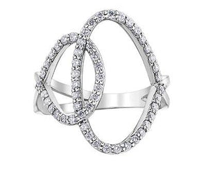 Negative Space Diamond Ring - Fifth Avenue Jewellers