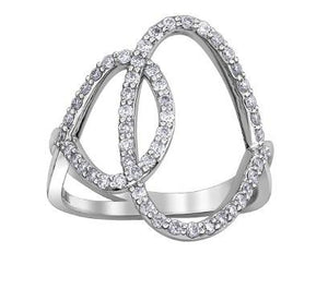 Negative Space Diamond Ring - Fifth Avenue Jewellers