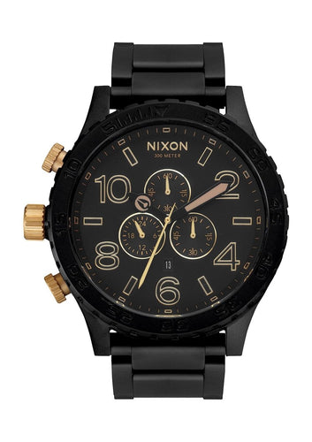 Nixon 51-30 Chrono All Black A083-1041-00 - Fifth Avenue Jewellers