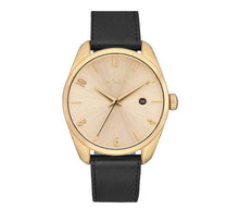 Load image into Gallery viewer, Nixon Thalia Leather Watch With Gold Face A1343-2498-00 - Fifth Avenue Jewellers
