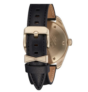 Nixon Thalia Leather Watch With Gold Face A1343-2498-00 - Fifth Avenue Jewellers