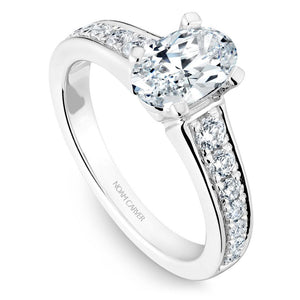 Noam Carver 14K White Gold Engagement Ring B006-04WM-FCYA - Fifth Avenue Jewellers