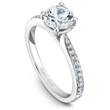Load image into Gallery viewer, Noam Carver 14K White Gold Engagement Ring B018-02WM-075A - Fifth Avenue Jewellers
