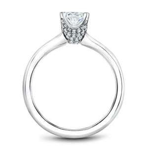 Noam Carver 14K White Gold Engagement Ring B027-04WM-FCYA - Fifth Avenue Jewellers