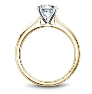 Noam Carver 14K Yellow & White Gold Engagement Ring - Fifth Avenue Jewellers