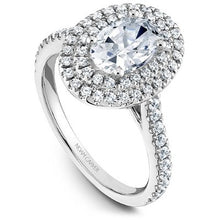 Load image into Gallery viewer, Noam Carver Double Halo Engagement Ring - Fifth Avenue Jewellers
