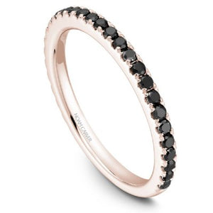 Noam Carver Open Shank & Gemstone Stacker Band Special Order Collection - Fifth Avenue Jewellers