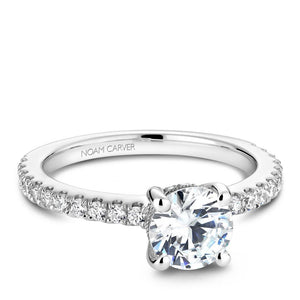 Noam Carver Platinum Engagement Ring B087-01WZ-075A - Fifth Avenue Jewellers