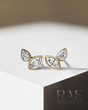 Load image into Gallery viewer, Noam Carver Rae Diamond Seed Pod Stud Earrings - Fifth Avenue Jewellers
