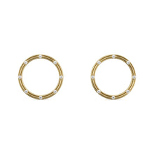 Load image into Gallery viewer, Noam Carver Rae Open Circle Stud Earrings - Fifth Avenue Jewellers
