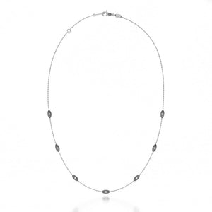 Noam Carver Rae Seed Pod Station Necklace - Fifth Avenue Jewellers