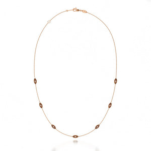 Noam Carver Rae Seed Pod Station Necklace - Fifth Avenue Jewellers